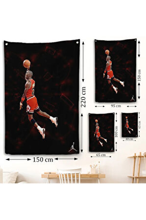 Michael Jordan Duvar Örtüsü-7751