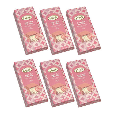İpek Pişmaniye Angel Hair Chocolate 70 gr x 6 Adet