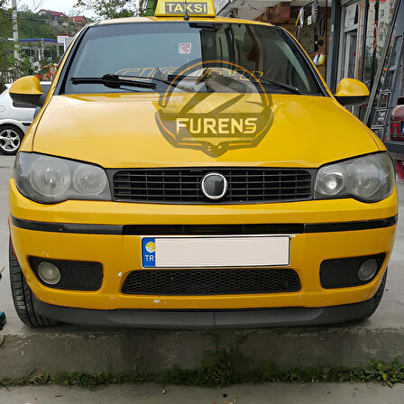 Fiat Albea 2002-2013 Uyumlu H lip Esnek Ön Lip 2 Parça Karlık Ön Ek Tampon Altı Dil