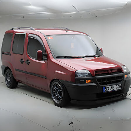 Fiat Doblo 1 2001-2005 Uyumlu H lip Esnek Ön Lip 2 Parça Karlık Ön Ek Tampon Altı Dil