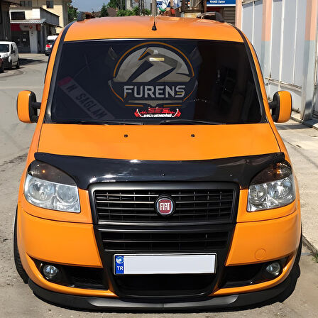 Fiat Doblo 2 2005-2010 Uyumlu H lip Esnek Ön Lip 2 Parça Karlık Ön Ek Tampon Altı Dil