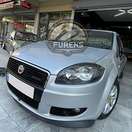 Fiat Linea 2007-2017 Uyumlu H lip Esnek Ön Lip 2 Parça Karlık Ön Ek Tampon Altı Dil