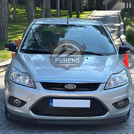 Ford Focus 2,5 2008-2011 Uyumlu H lip Esnek Ön Lip 2 Parça Karlık Ön Ek Tampon Altı Dil