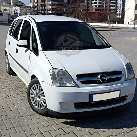 Opel Meriva 2003-2010 Uyumlu H lip Esnek Ön Lip 2 Parça Karlık Ön Ek Tampon Altı Dil