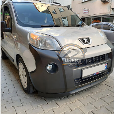 Peugeot Bipper 2008-2016 Uyumlu H lip Esnek Ön Lip 2 Parça Karlık Ön Ek Tampon Altı Dil