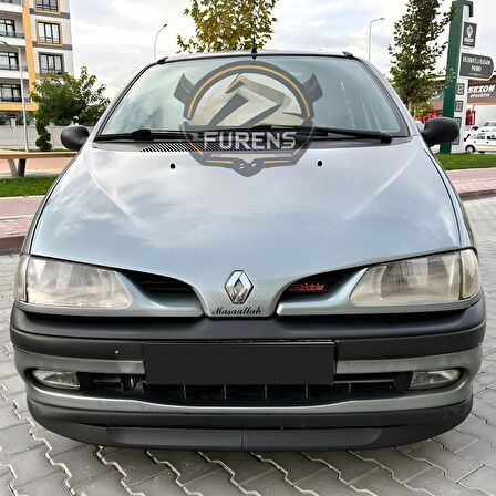 Renault  Scenic 1 1997-1999 Uyumlu H lip Esnek Ön Lip 2 Parça Karlık Ön Ek Tampon Altı Dil