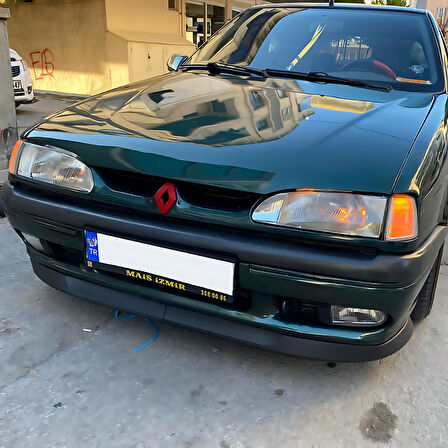 Renault 19 Europa 1994-2001 Uyumlu H lip Esnek Ön Lip 2 Parça Karlık Ön Ek Tampon Altı Dil