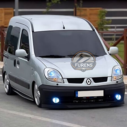 Renault Kangoo 1 1998-2007 Uyumlu H lip Esnek Ön Lip 2 Parça Karlık Ön Ek Tampon Altı Dil