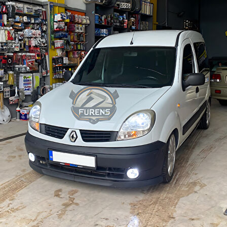 Renault Kangoo 1 1998-2007 Uyumlu H lip Esnek Ön Lip 2 Parça Karlık Ön Ek Tampon Altı Dil