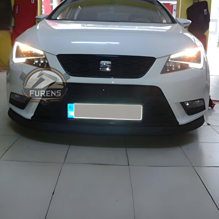 Seat Leon MK3 2013-2020 Uyumlu H lip Esnek Ön Lip 2 Parça Karlık Ön Ek Tampon Altı Dil