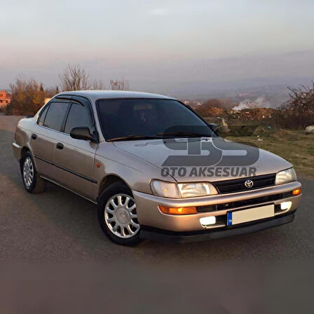 Toyota Corolla Efsane Kasa AE101 1991-1998 Uyumlu H lip Esnek Ön Lip 2 Parça Karlık Ön Ek Tampon Altı Dil