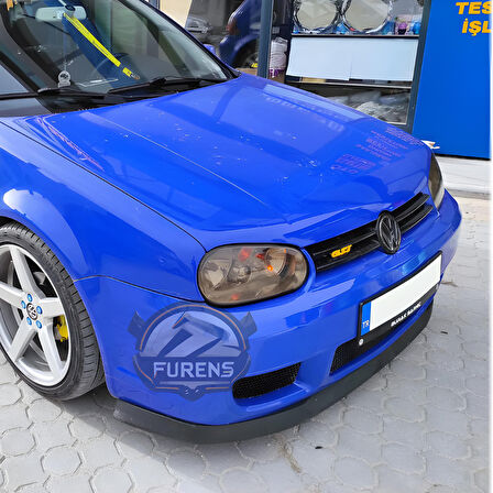 Volkswagen Golf 4 1997-2003 Uyumlu H lip Esnek Ön Lip 2 Parça Karlık Ön Ek Tampon Altı Dil