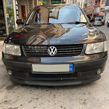 Volkswagen Passat B5 B5,5 1996-2004 Uyumlu H lip Esnek Ön Lip 2 Parça Karlık Ön Ek Tampon Altı Dil