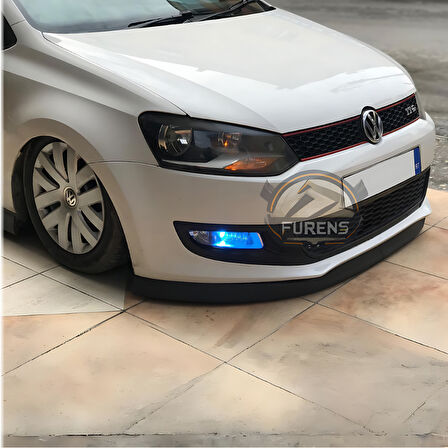 Volkswagen Polo 2009-2017 6r 6c Uyumlu H lip Esnek Ön Lip 2 Parça Karlık Ön Ek Tampon Altı Dil