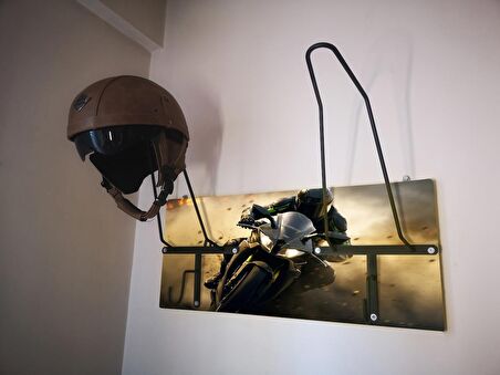 Motosiklet Kask Askısı, Motor Kask Askısı, Kask Askılığı KawasakiX2V5