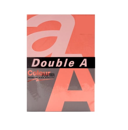 Double-A Renkli Fotokopi Kağıdı A4 75 Gram Fosforlu Punch (500 Lü Paket)