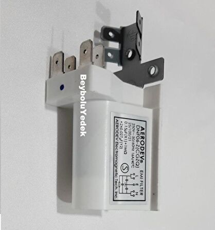 Altus Parazit Kondansatör Çamaşır Kurutma Makinesi 16 Amper 250 Volt 0,15 uf voltaj giriş kapasitör 