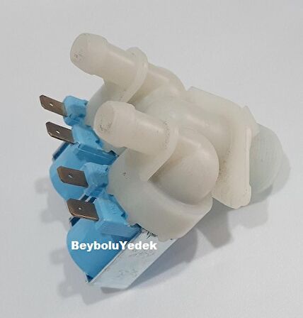 Vestel Geçme Ventil Çamaşır Makinesi Ventili 2 li Su Giriş Vana 