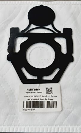 Profilo Uyumlu PSU745AP , PSV762SP Flooris Süpürge Aquapro Plus Toz Torbası 5 Adet