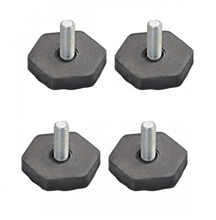 Ariston  Ayak Hotpoint Wmpg 742P Uk Çamaşır Makinesi Ayağı 4 Adet 