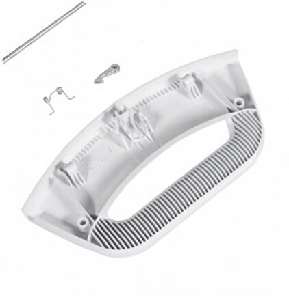 Ariston Hotpoint Wmf 602CTK  Çamaşır Makinesi Kapak Mandal Tutamağı Beyaz 