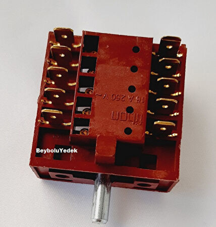 Luxell LX-3590 Şalter Süper Börekçi 6 Konum Kademe Anahtarı 5+5