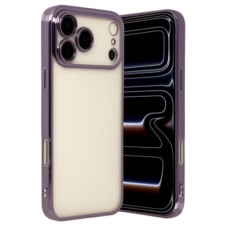 Apple iPhone 17 Pro Razer Lensli Silikon - Mor
