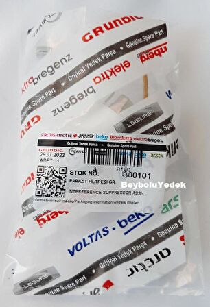 Beko Kondansatör Çamaşır Makinesi Parazit Filtresi 16 Amper 250 VAC 0,47