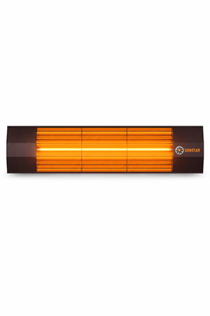 Sunstar Profesyonel 1800 W Halojen Isıtıcı – Alüminyum Gövde, Siyah Statik Boyalı Şık Tasarım