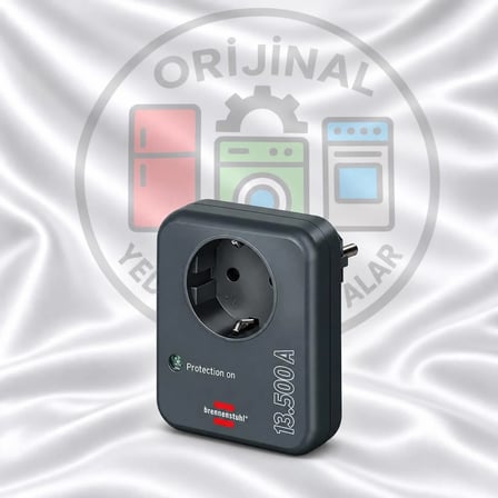 Primera Line 13.500 Mah Tek Soketli Akım Korumalı Priz Siyah