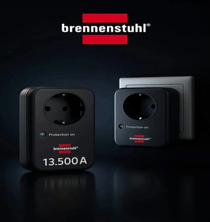 Primera Line 13.500 Mah Tek Soketli Akım Korumalı Priz Siyah