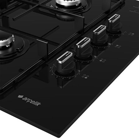 Arçelik OCD D 651-1 EKS Siyah Cam Ankastre Ocak