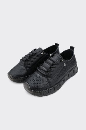 Hakiki Deri Comfort Taban Kadın Casual Ayakkabı
