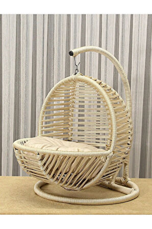 Reyo Pet Lüxperi Kedi Salıncağı & Kedi Yatağı & Kafesi 38x45x65 cm Krem