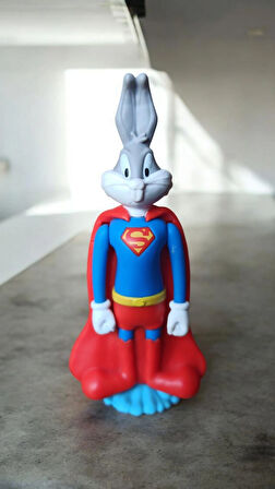 vintage süper bugs bunny figür oyuncak 12 cm