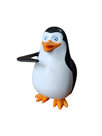 vintage madagaskar orijinal penguen figür oyuncak & 12 cm