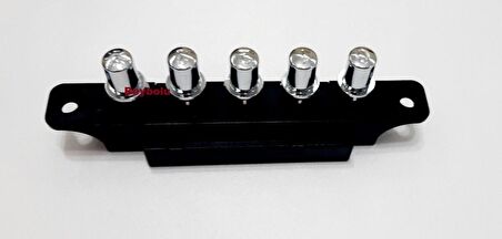 White Daisy Aspiratör Tuş Takımı Davlumbaz 5 Li Şartel Düğmeleri