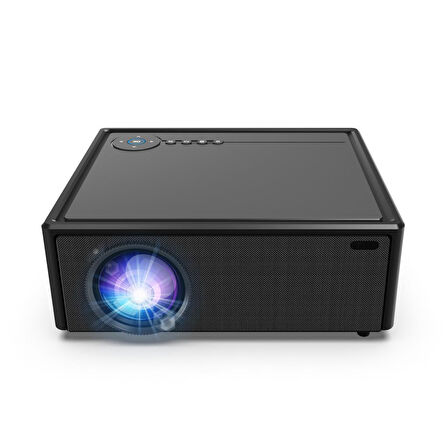 Xnano X7 1080p Full HD, 4K LED Projeksiyon, Auto Focus, 16000 Lumen, Android, Dolby Audio, Ethernet, WI-FI, Bluetooth, Black