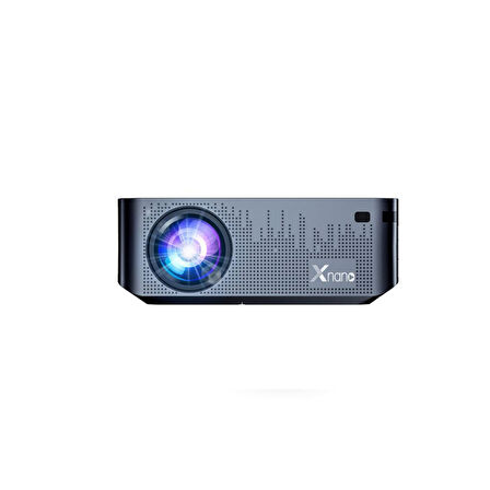 Xnano X1 Pro 1080p Full HD, 4K LED Projeksiyon, Auto Focus, 12000 Lumen, Android, Dolby Audio, WI-FI, Bluetooth, Black