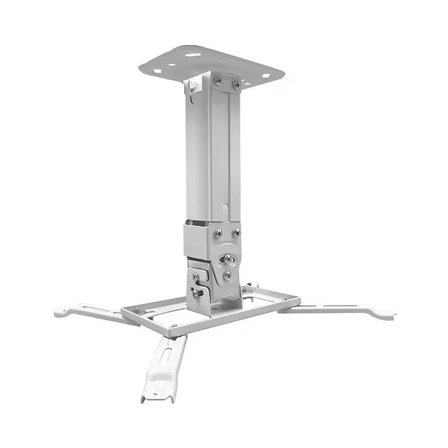 DualTech Teleskopik Tavan Projeksiyon Cihazı Askı Aparatı 26-37 cm Arası Ayarlanabilir Askı Aparatı