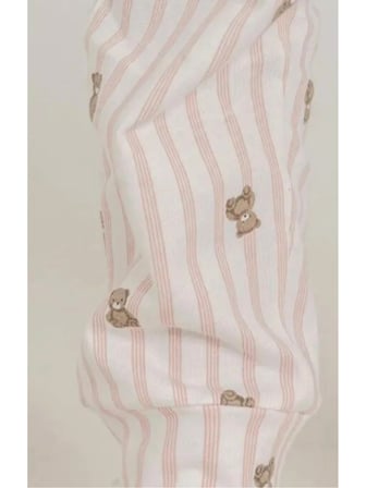 RP3911  KIZ ÇOCUK SWEET PİJAMA TAKIMI PEMBE