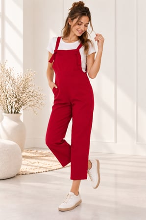 Palena PLNL6107 - Bordo Kadın Salopet