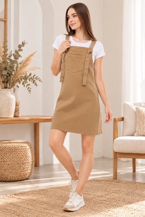 Palena  PLNL6310 – Kot  Jile Elbise -Taş