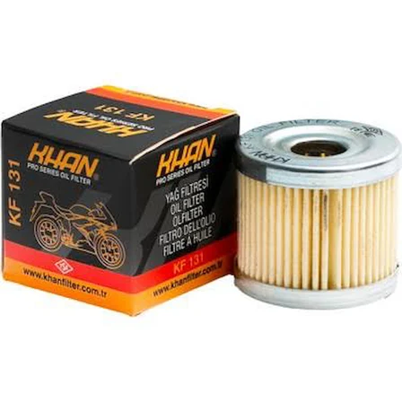 KHAN-131 CF MOTO NK 150 HYOSUNG GT 125-250 GSX-R 125 BURGMAN 200-400 TVS APACHE RTR 150 200 YAĞ FİLTRESİ