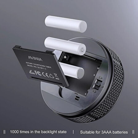 Kronometre, Zamanlayıcı, LED Dijital Mutfak Zamanlayıcı, Akıllı Dijital Zamanlayıcı, Çalışma Sayacı, Geri Sayım Sayacı, LED Alarm, Manuel Elektronik Zamanlayıcı,  Hatırlatmak, Mutfak Aracı, Akıllı Zamanlayıcı, eğitim zamanlayıcısı, saat zamanlayıcısı