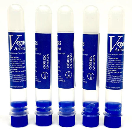 Anason Yağı Göbek Anason Yağı Hazır Karışım 10  ML 5 Adet - Rakı Kiti - Anason Kiti