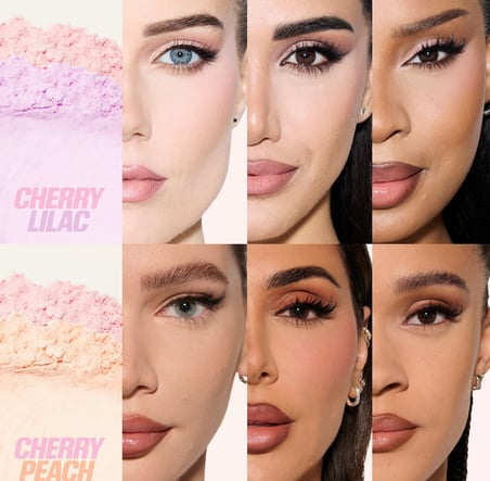 Huda Beauty Easy Bake Loose Powder Duo - Sabitleyici Toz Pudra - Pink Ube