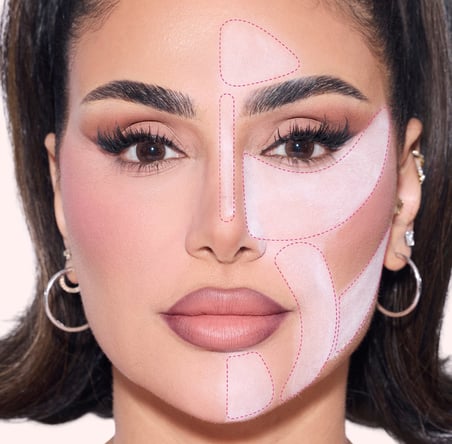 Huda Beauty Easy Bake Loose Powder Duo - Sabitleyici Toz Pudra - Pink Ube