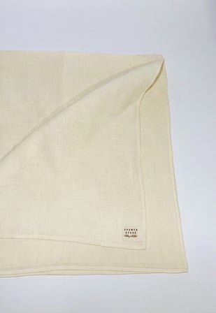 Snowed Store %100 Organik Pamuk Müslin Krem Renk Bebek Battaniyesi 100x100 cm – Nefes Alan Yumuşak Doku