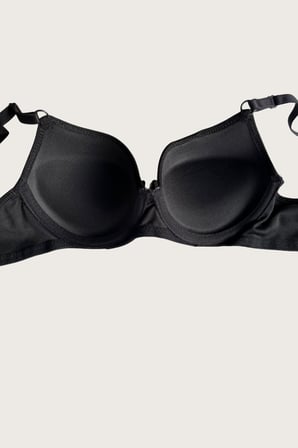 Arias Closet Siyah-Beyaz-Kırmızı-Ten 'lü Dolgulu Push Up Micro Balenli Günlük Tek Destekli Sütyen